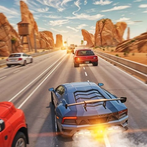 Lambo Traffic Racer - Free Online Driving Game