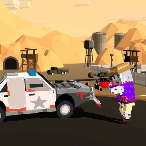 Zombie Derby Pixel Survival Oyna - Zombi Yarışı ve Hayatta Kalma