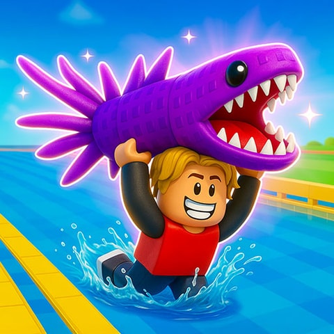 Catch a Fish Obby - Juego en línea y gratis de aventuras con peces