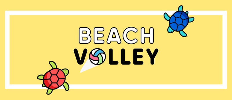 Beach Volley - Fun Online Volleyball Game with Cute Turtles