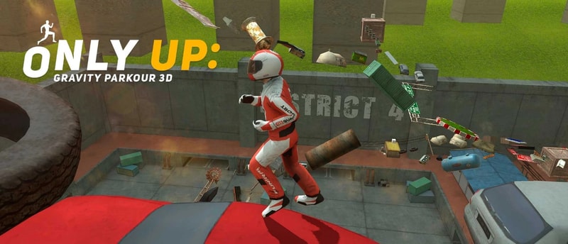 Only Up Gravity Parkour 3D Ücretsiz Oyna - Macera ve Parkour Oyunu