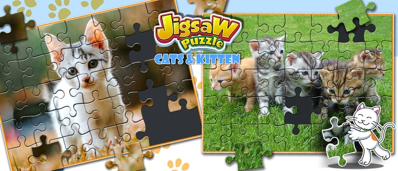 Jigsaw Puzzle Cats &amp; Kitten