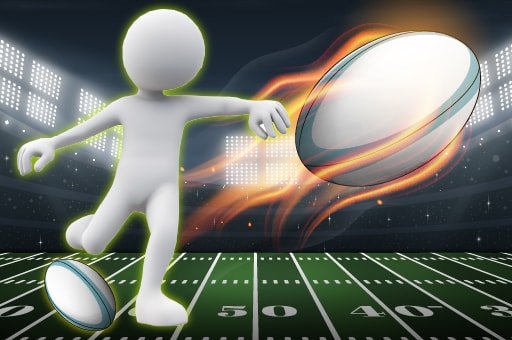 Stickman Rugby Run and Kick - Play Free Online Sports Game