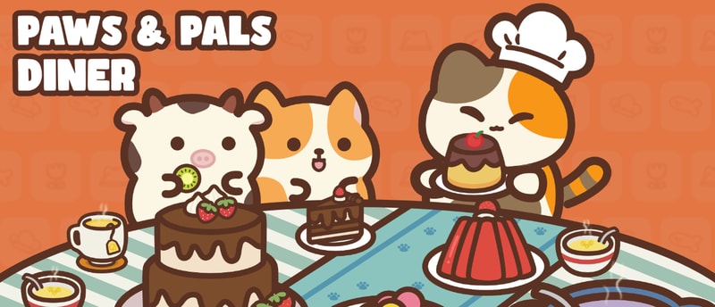 Paws & Pals Diner - Fun Cooking & Casual Play Game