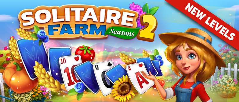 Solitaire Farm Seasons 2 - Juego de cartas gratis y divertido