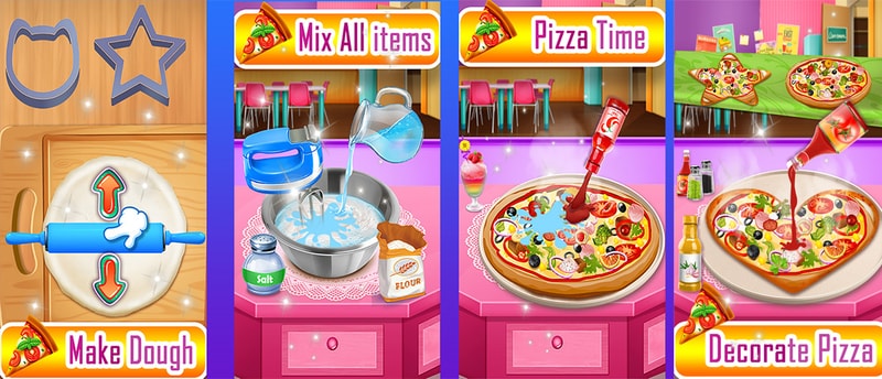 Pizza Maker Cooking Game for Kids - Free Play & Baking Fun