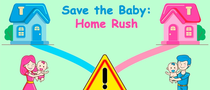 Save the Baby: Home Rush - Eğlenceli Bulmaca Oyunu