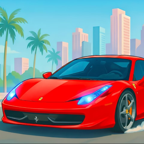 Vice City Driver - Free Racing & Driving Game
