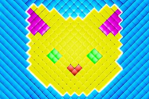 Fluffy Cubes - Puzzle & Coloring Game for Play and Relaxation