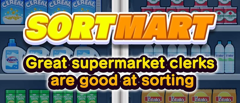 Sort Mart - Fun Puzzle Game to Play and Clear Levels