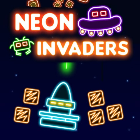 Neon Invaders - Ücretsiz Çılgın Uzay İstilası Oyunu Oyna