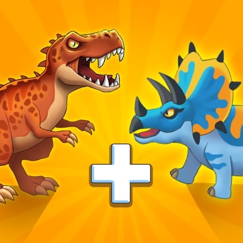 Dinosaurs Merge Master - Ücretsiz Macera ve Birleştirme Oyunu
