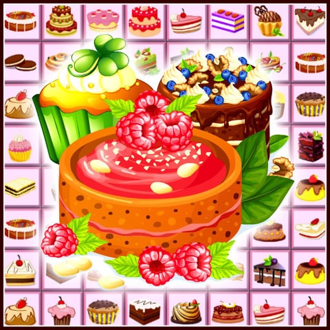 Cakes Mahjong Connect - Juego de Mahjong en línea gratis