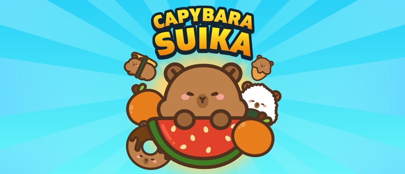 Capybara Suika: Juego de combinar comida gratis y en línea
