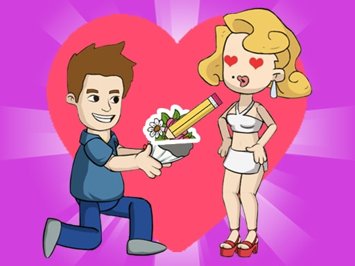 Draw Love Story - Free Online Drawing Puzzle Game for Boys