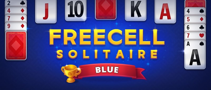 Freecell Solitaire Blue - Play Free Card Game Online for Free