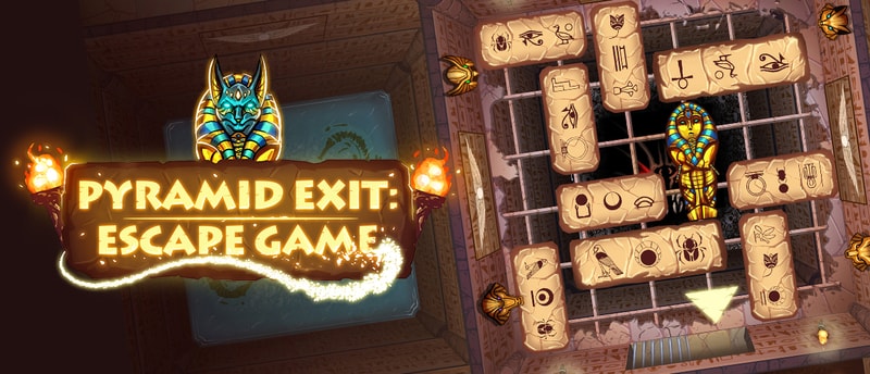 Pyramid Exit Escape Game - Play Adventure Puzzle Game Online