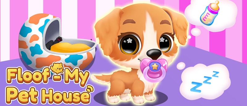 Floof My Pet House - Ücretsiz Evcil Hayvan Oyunları ve Oyna