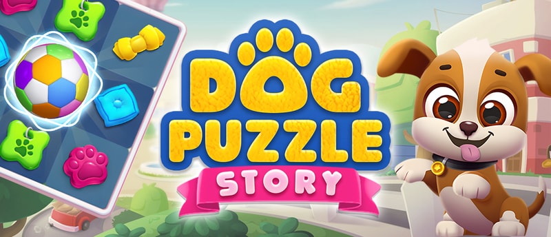 Dog Puzzle Story - Fun Match 3 Puzzle Game for Kids and Families