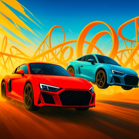 Two Stunt Racers
