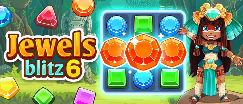 Jewels Blitz 6 - Match 3 Puzzle Game to Play Online for Free