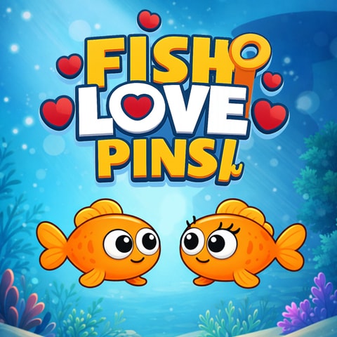 Fish Love Pins - Bulmaca ve Eğlence Oyunu Oyna