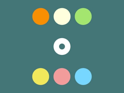 Two Rows Colors - Fun Puzzle Kids Game to Play and Match Colors