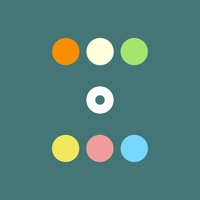Two Rows Colors - Fun Puzzle Kids Game to Play and Match Colors