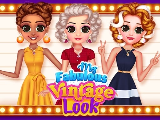 My Fabulous Vintage Look - Dress Up Game for Girls