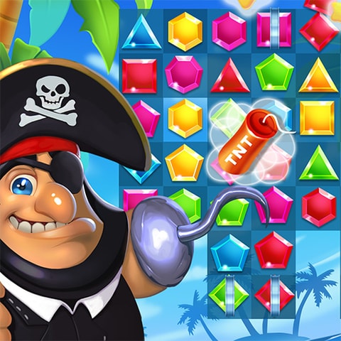 Pirates Match The Lost Treasure - Free Match 3 Puzzle Game