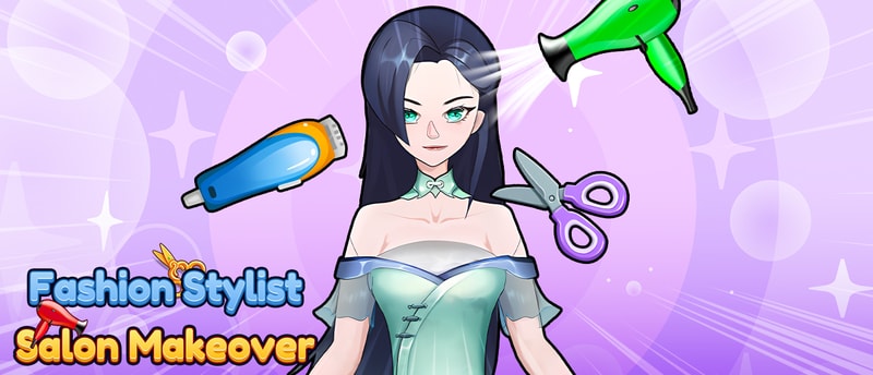 Fashion Stylist Salon Makeover - Play Game for Dress-up & Hair Styling