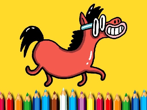 BTS Pony Coloring Book - Fun Art & Coloring Game for Kids