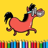 BTS Pony Coloring Book - Fun Art & Coloring Game for Kids