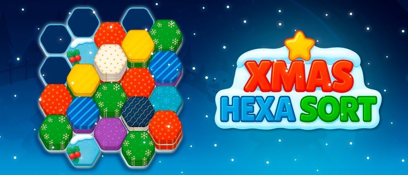 Xmas Hexa Sort