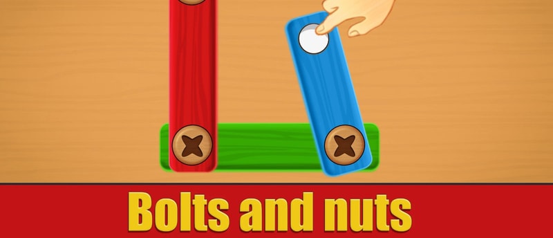 Bolts and Nuts - Free Puzzle Game to Play and Unbolt Planks