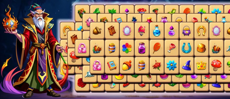 Enchanted Mahjong Saga - Play Free Online Tile Matching Game