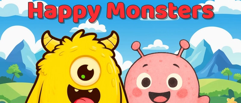 Happy Monsters - Fun Online Play Game for Kids
