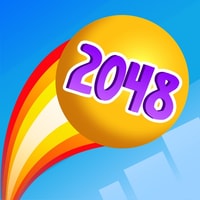 Rainbow Balls 2048 - Play Free Puzzle Game Online