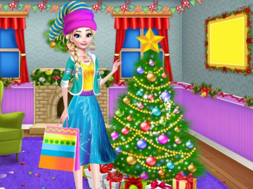 Decoración y Vestuario de Árbol de Navidad - Juego Gratis