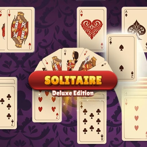 Solitaire Deluxe Versiyonu - Ücretsiz Oyna