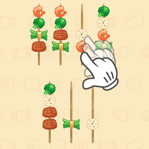 BBQ Skewers - Fun Puzzle Cooking Game to Play Online