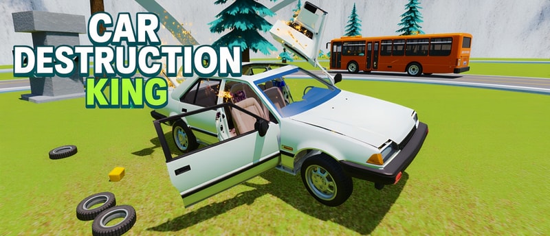 Car Destruction King - Free Driving & Crash Simulator Game