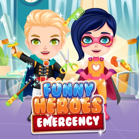 Funny Heroes Emergency - Play Game & Care for Heroes