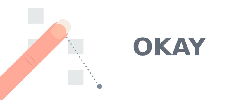 Okay - Juego de rompecabezas minimalista para jugar gratis