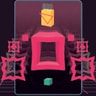 Big NEON Tower VS Tiny Square
