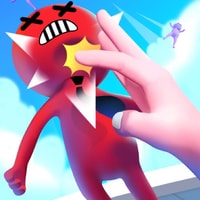 Flick 'n Bounce - Free Online Stickman Battle Game