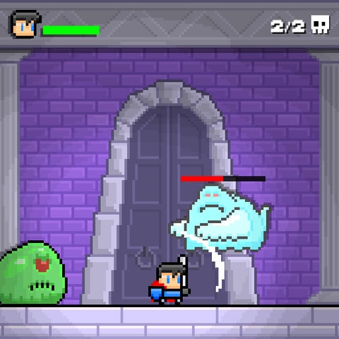 Brave Knight de Fantasía Épica - Juego Retro de Aventuras