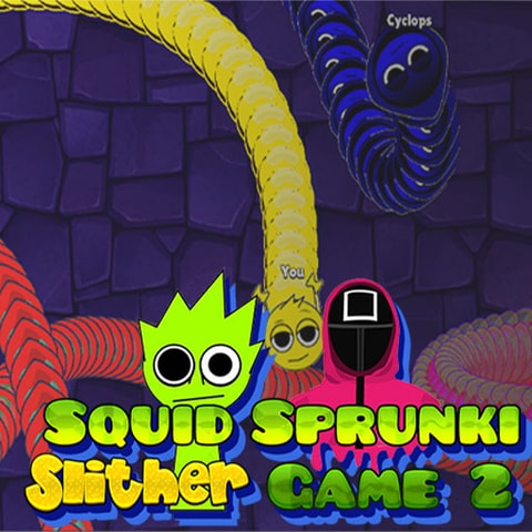 Squid Sprunki Slither Oyna - Ücretsiz Yılan Oyunu