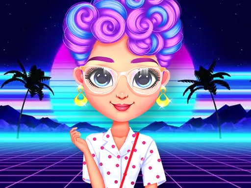 Juega a Popular Trends de Moda de los 80s - Juegos de Vestir Gratis