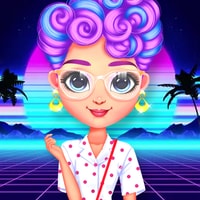 Popular 80s Fashion Trends Dress-Up Game for Girls